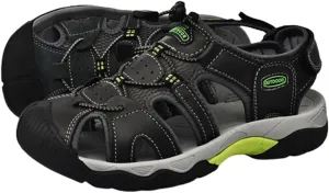 Mens Leather Sandals Beach Hiking Sandals Summer Comfortable Trekking Shoes Hiking Shoes Sports Outdoor with hook