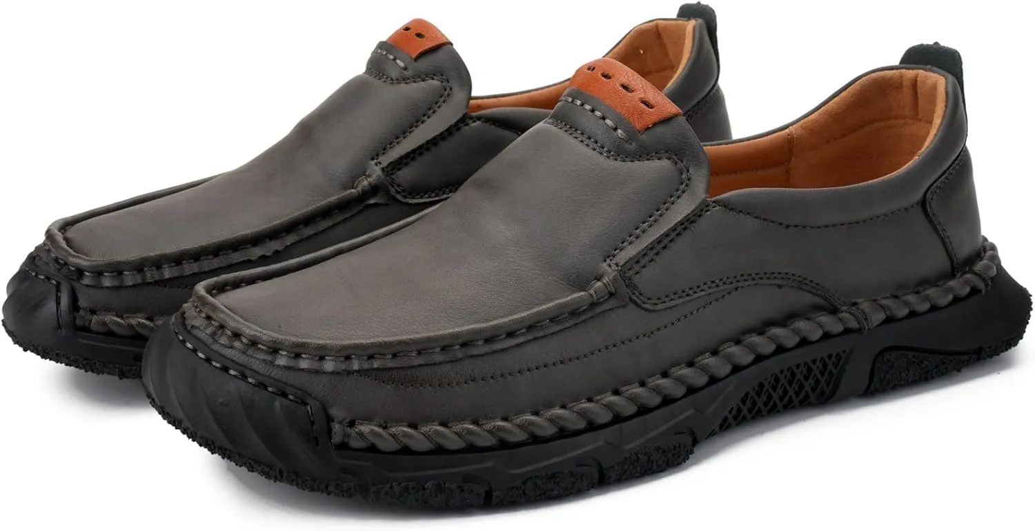 Men's Loafers Casual Slip On Shoes Soft Loafers Lightweight Driving Boat Shoes Comfortable Walking Loafers for Men