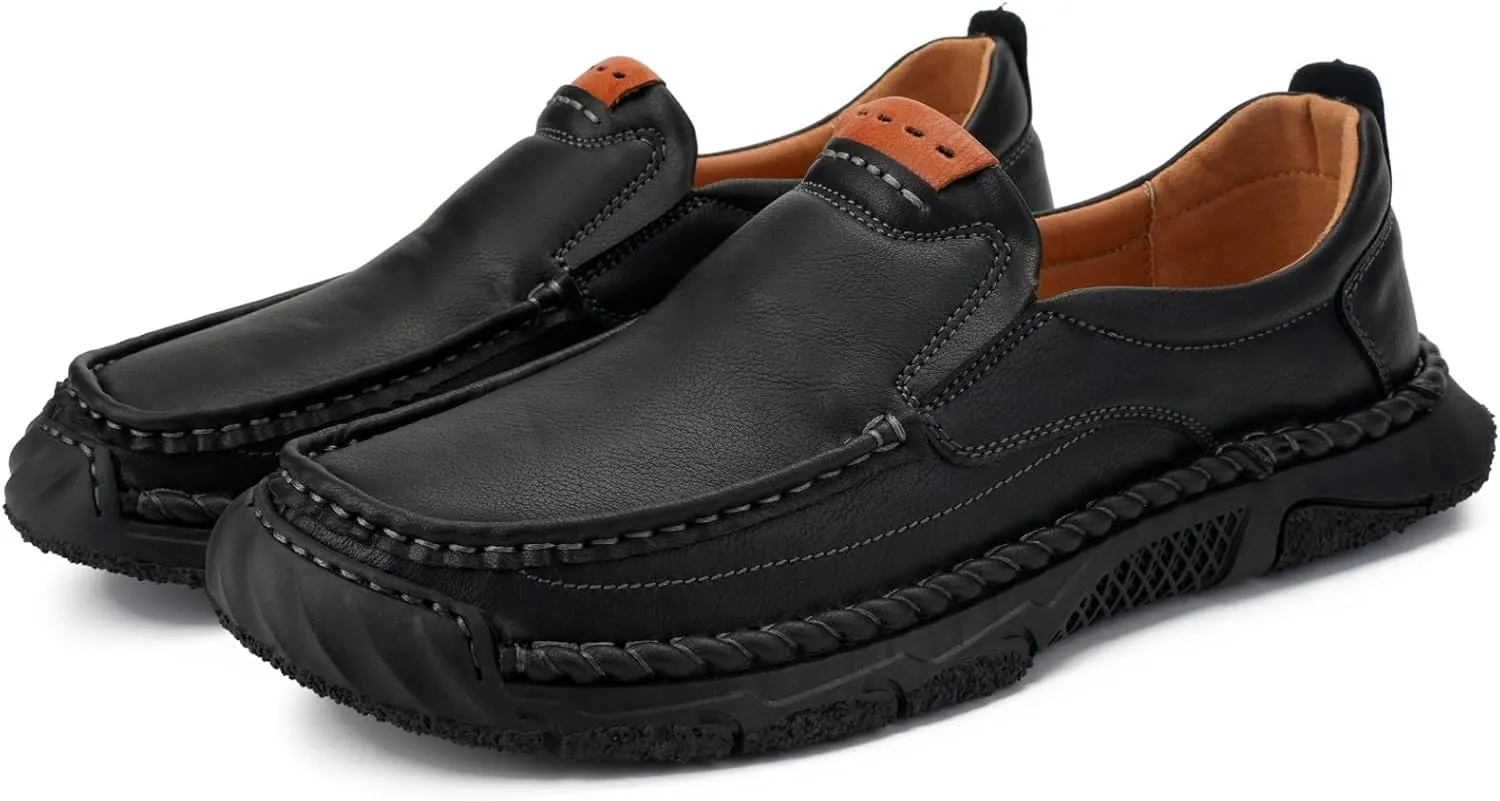 Men's Loafers Casual Slip On Shoes Soft Loafers Lightweight Driving Boat Shoes Comfortable Walking Loafers for Men