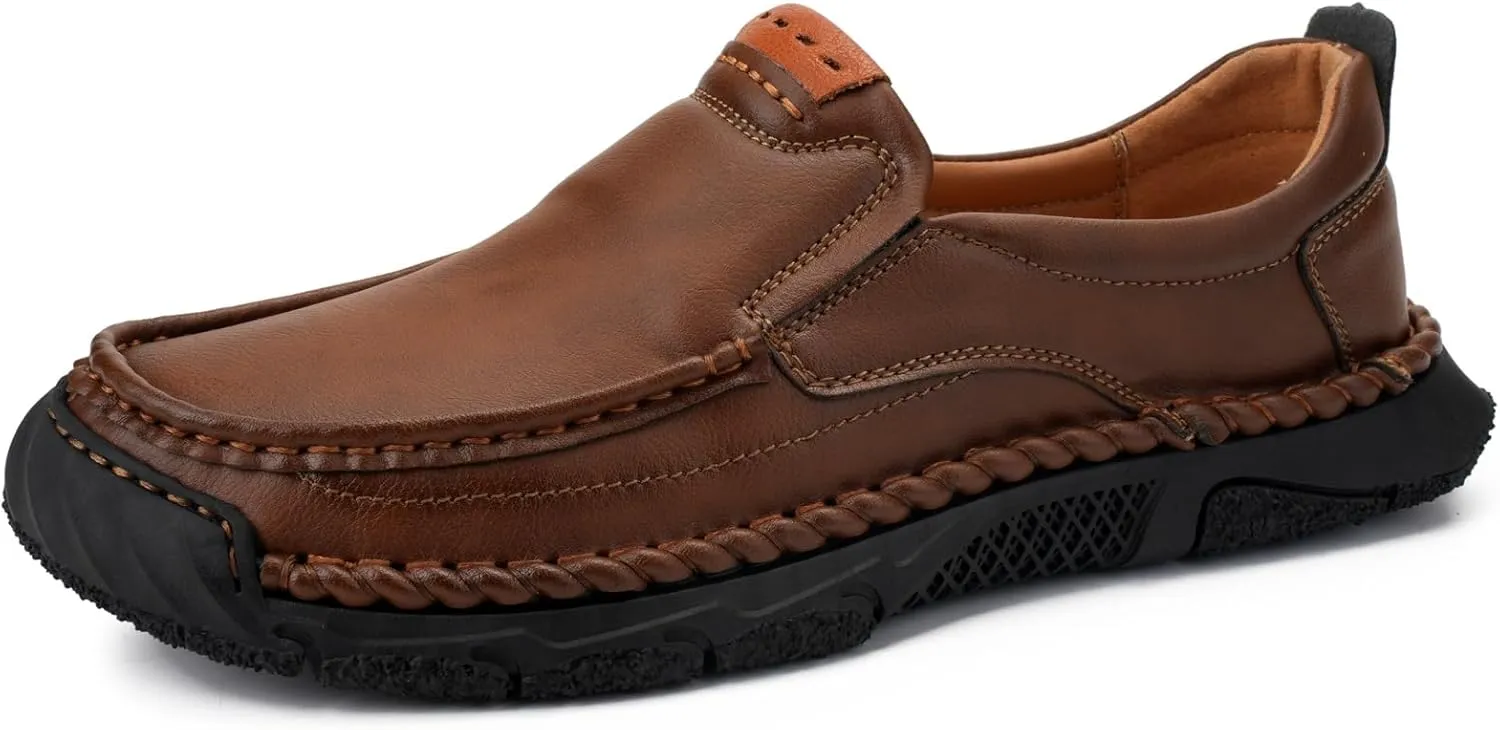 Men's Loafers Casual Slip On Shoes Soft Loafers Lightweight Driving Boat Shoes Comfortable Walking Loafers for Men