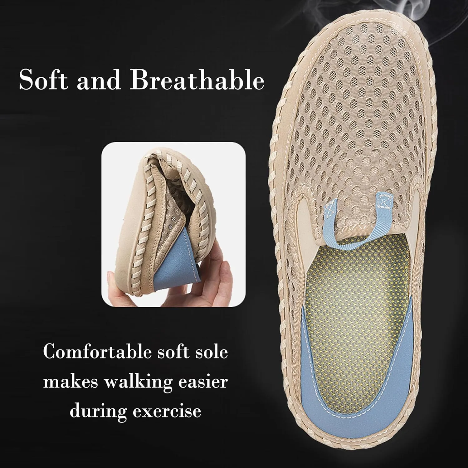 Men's Loafers Casual Slip On Shoes Soft Penny Loafers for Men Lightweight Driving Boat Dress Shoes