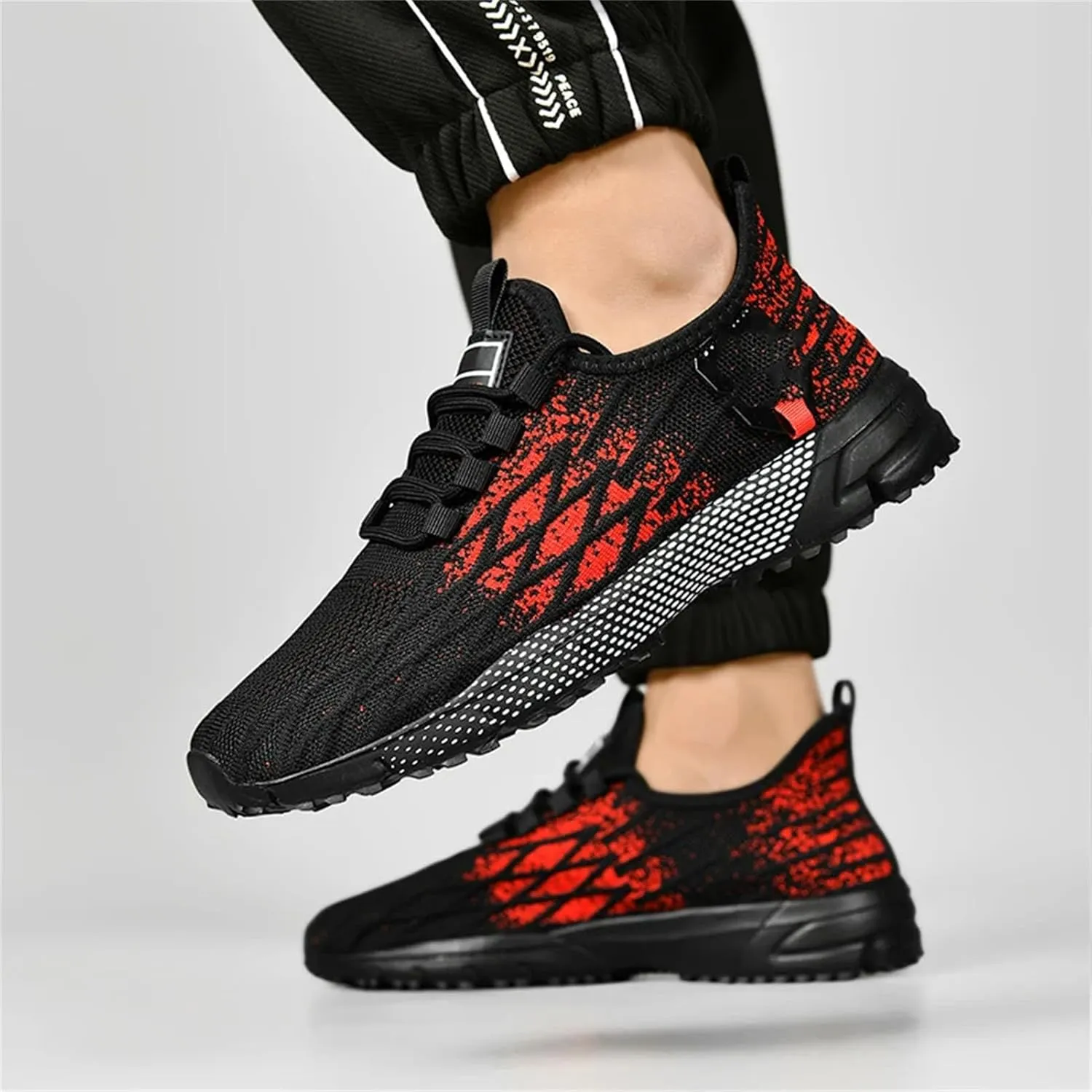 Men's Mesh Sneakers, Lightweight Breathable Running Shoes