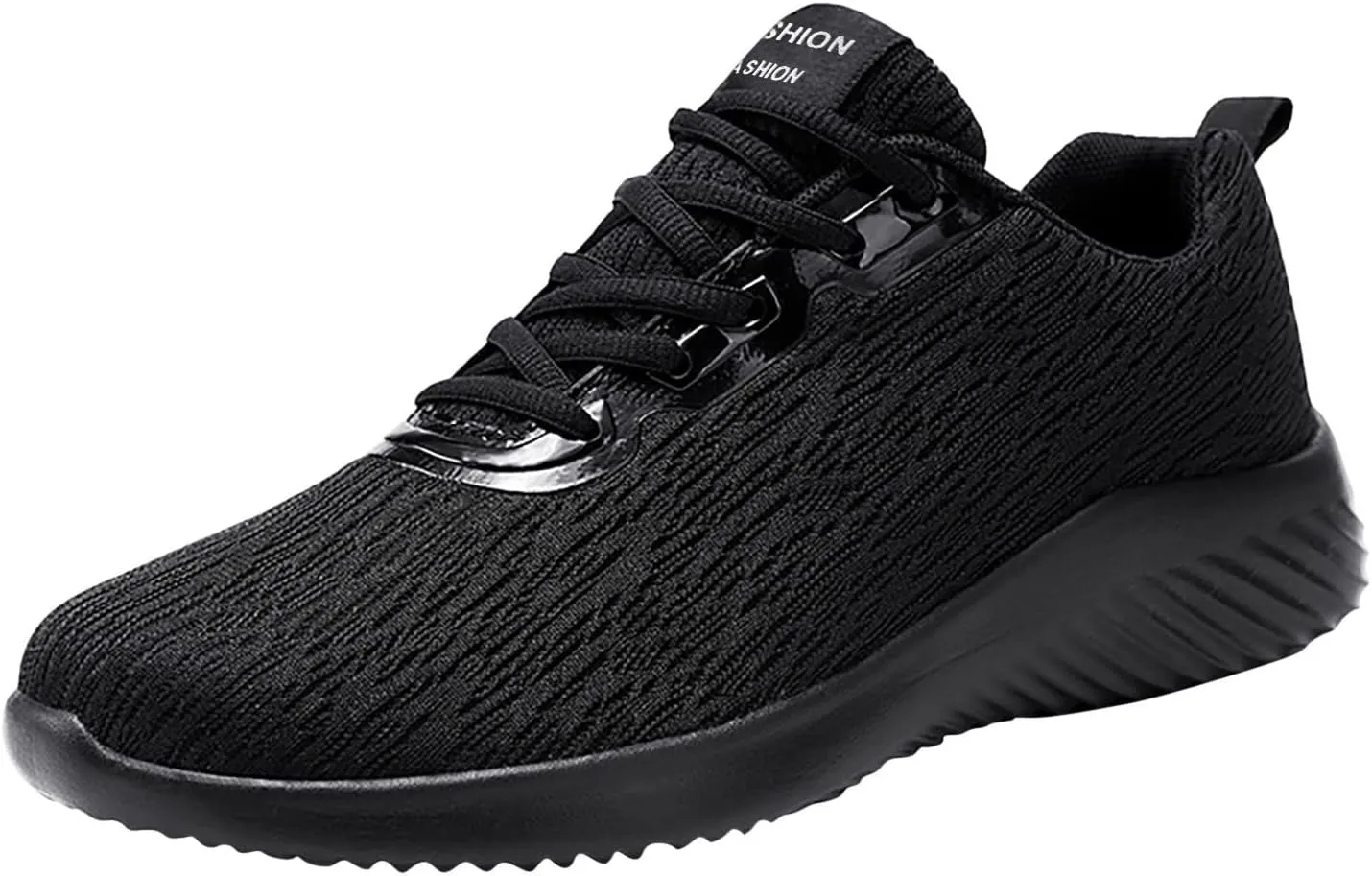 Men's Non Slip Barefoot Minimalist Shoes Breathable Elastic Fly Woven Mesh Sneaker Elastic Fly Woven Mesh Shoes