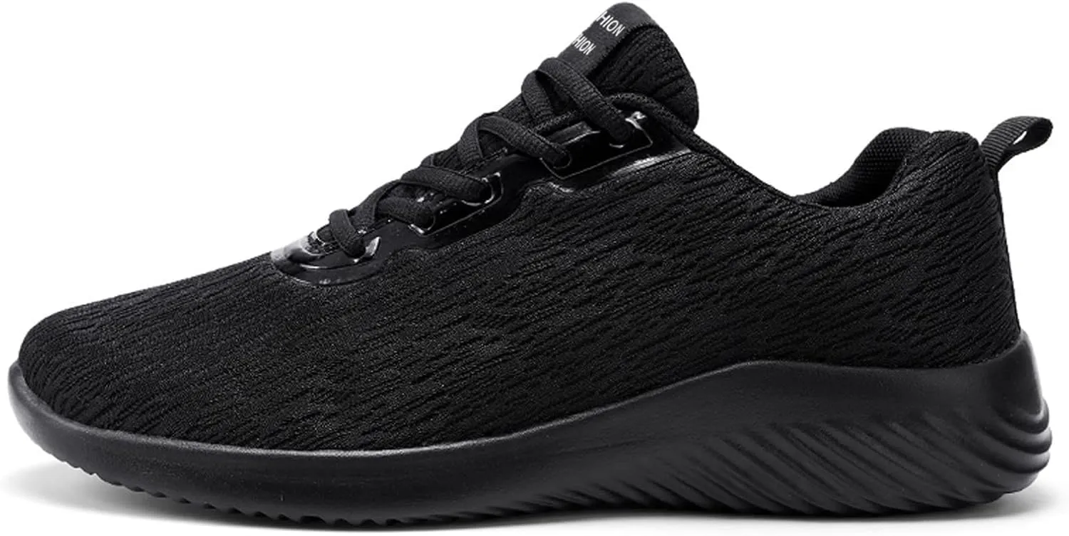 Men's Non Slip Barefoot Minimalist Shoes Breathable Elastic Fly Woven Mesh Sneaker Elastic Fly Woven Mesh Shoes