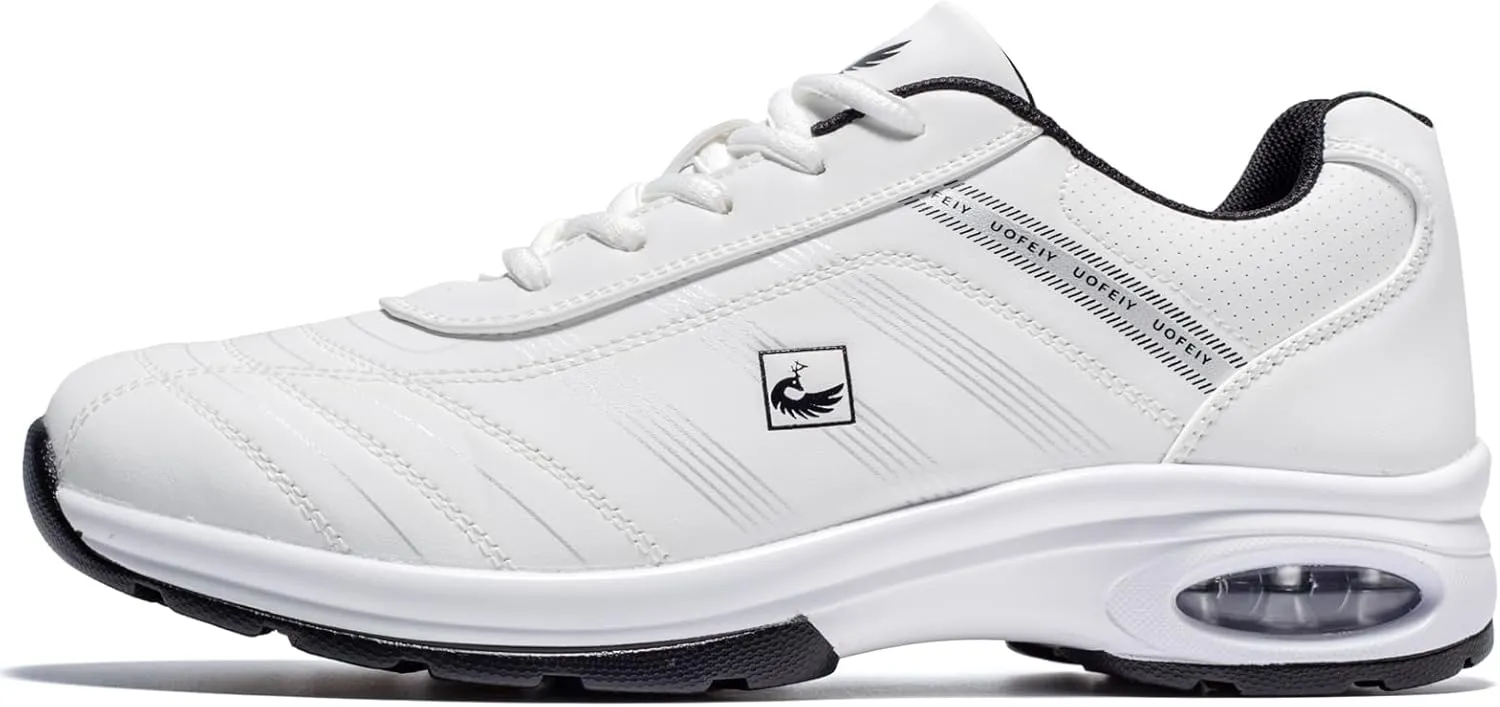 Men's Professional Lace Up Arch Fit Shoes Casual Anti Slip Spikeless Golf Shoes Sport Outdoor Walking Sneakers Footwears