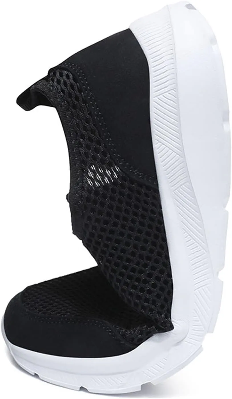 Men's Running Shoes Comfortable Lightweight Breathable Walking Shoes Mesh Workout Casual Sports Shoes