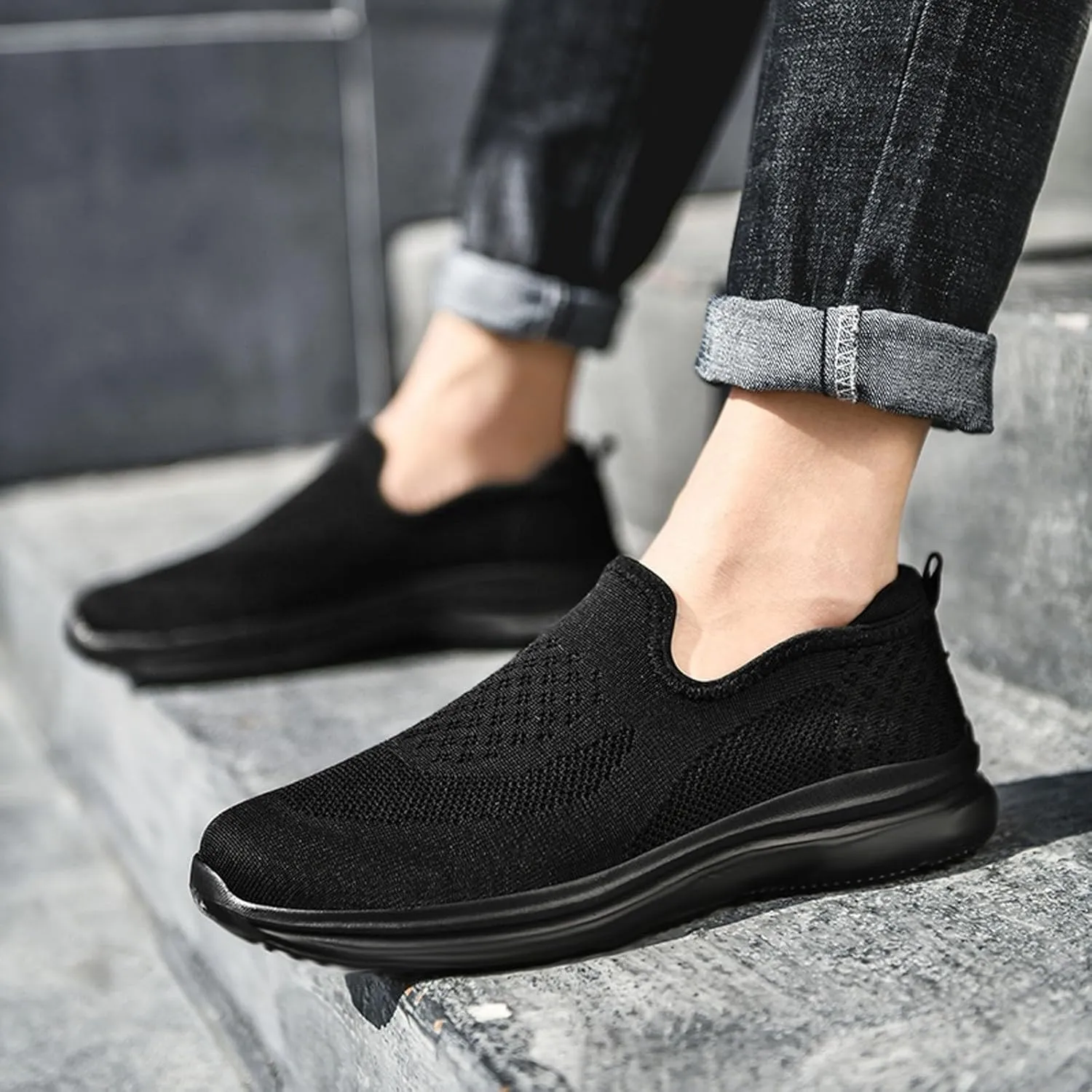 Men's Shoes Mens Slip on Shoes Sneaker for Men Walking Shoe for Men Lightweight Breathable Sneaker