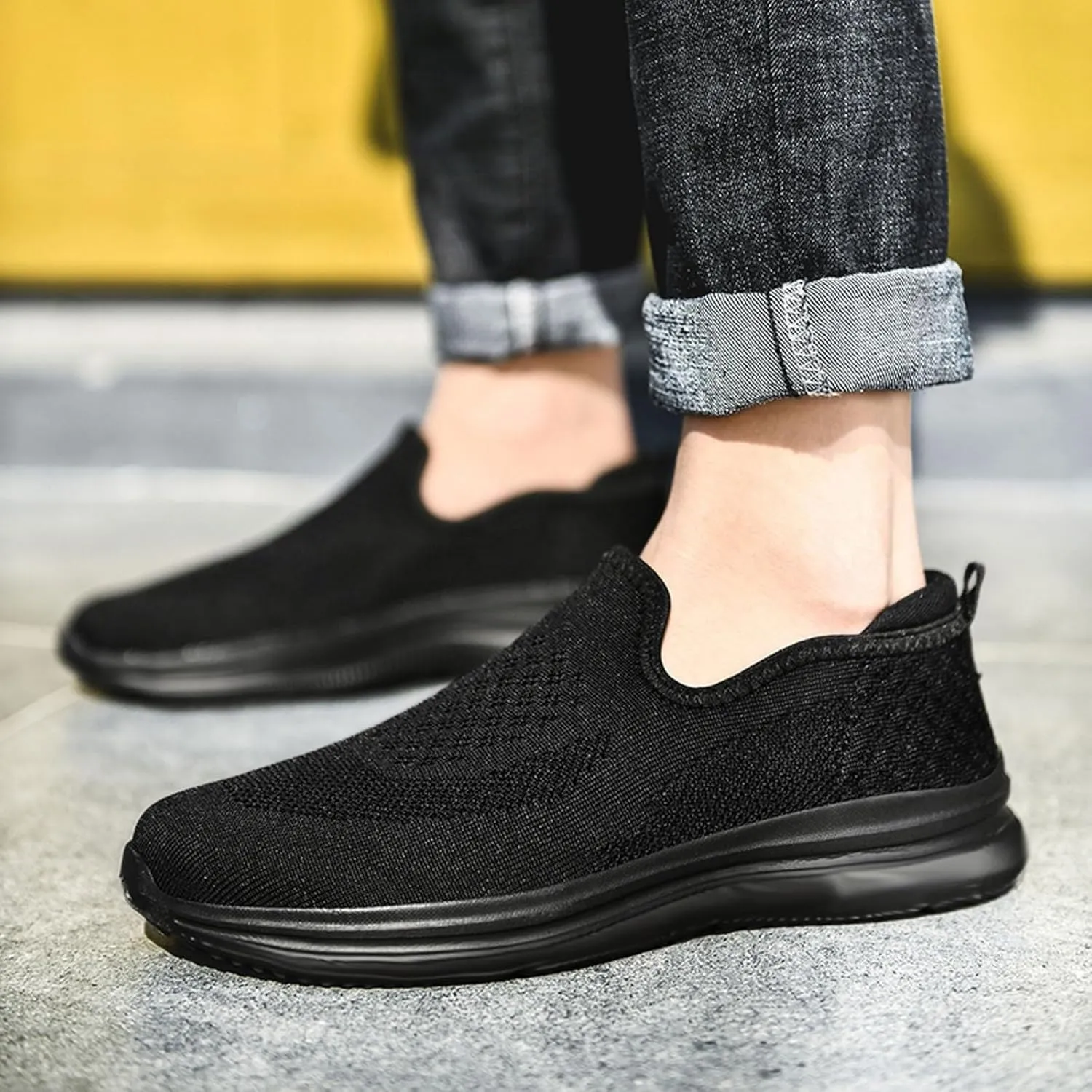 Men's Shoes Mens Slip on Shoes Sneaker for Men Walking Shoe for Men Lightweight Breathable Sneaker