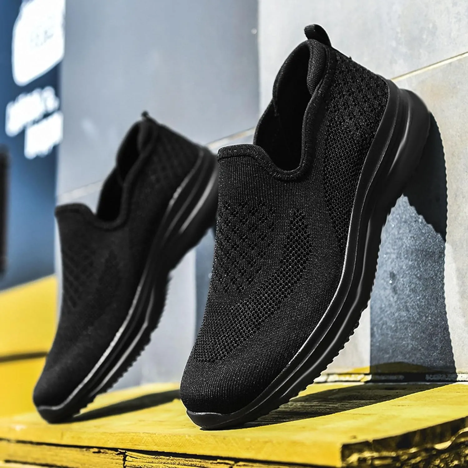 Men's Shoes Mens Slip on Shoes Sneaker for Men Walking Shoe for Men Lightweight Breathable Sneaker
