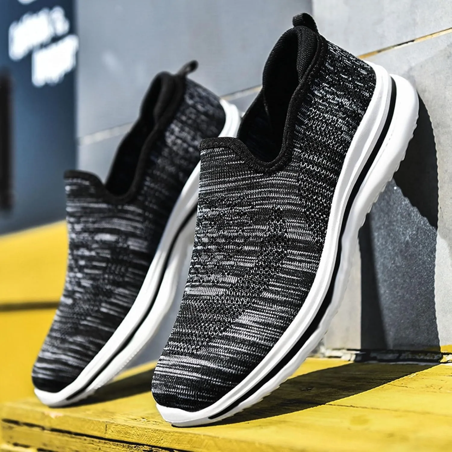 Mens Slip on Shoes Mens Athletic Shoes Shoe for Men Walking Shoe for Men Everyday and Travel Casual Sneaker