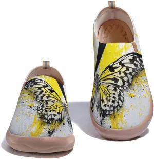 Men's Slip Ons Casual Loafers Lightweight Flats Sneakers Art Painted Travel Walking Shoes