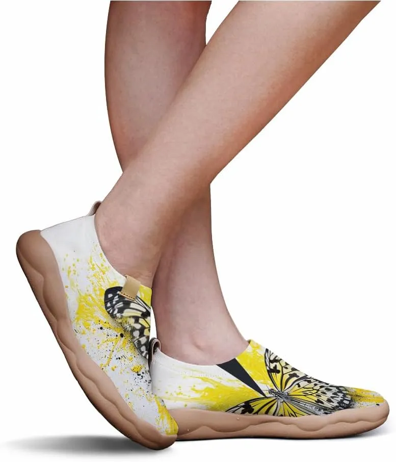 Men's Slip Ons Casual Loafers Lightweight Flats Sneakers Art Painted Travel Walking Shoes