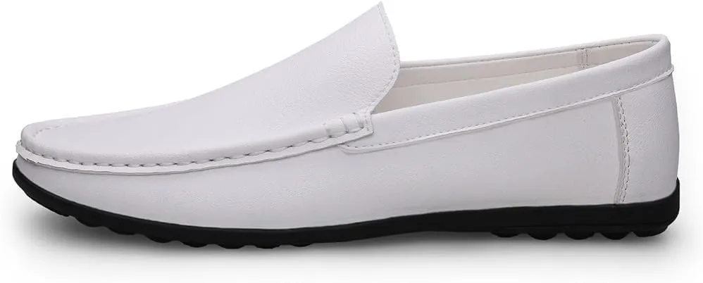 Mens Slip-Ons Loafers Leather Shoes Office Formal Business Dress Shoes