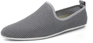 Men's Women's Loafers Mesh Breathable Flat Walking Non Slip Driving Casual Shoes Classic Comfort