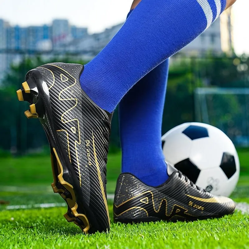 Men??s Womens Soccer Cleats Breathable Lightweight Training Fashion Sneaker Unisex Professional Training Turf Football Boots