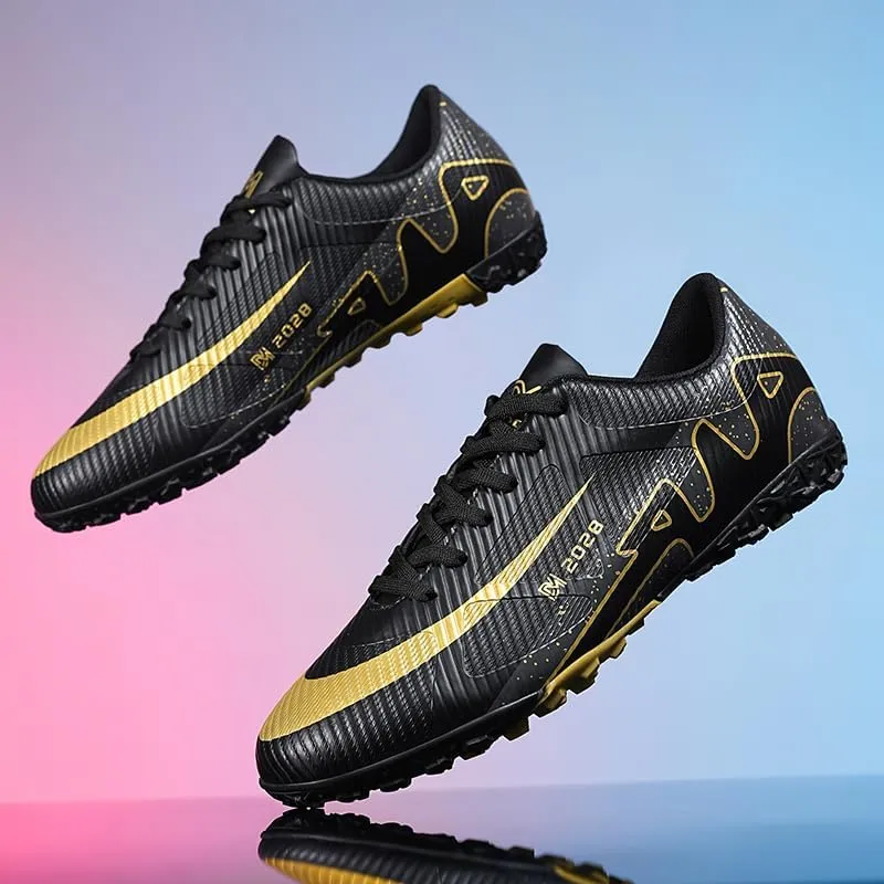 Men??s Womens Soccer Cleats Breathable Lightweight Training Fashion Sneaker Unisex Professional Training Turf Football Boots