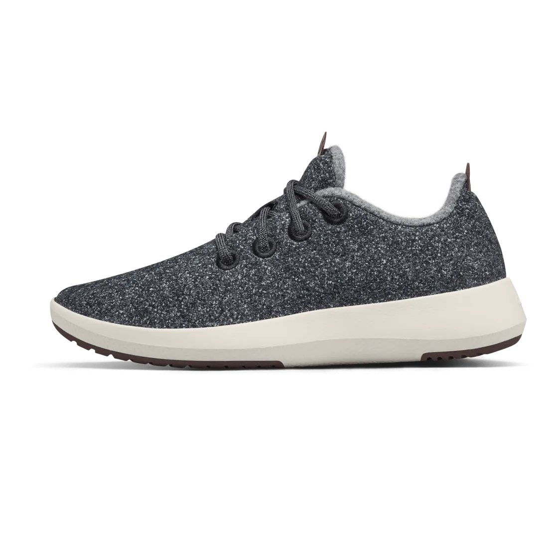 Men's Wool Runner Mizzles - Natural Grey (Cream Sole)
