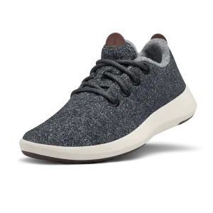 Men's Wool Runner Mizzles - Natural Grey (Cream Sole)