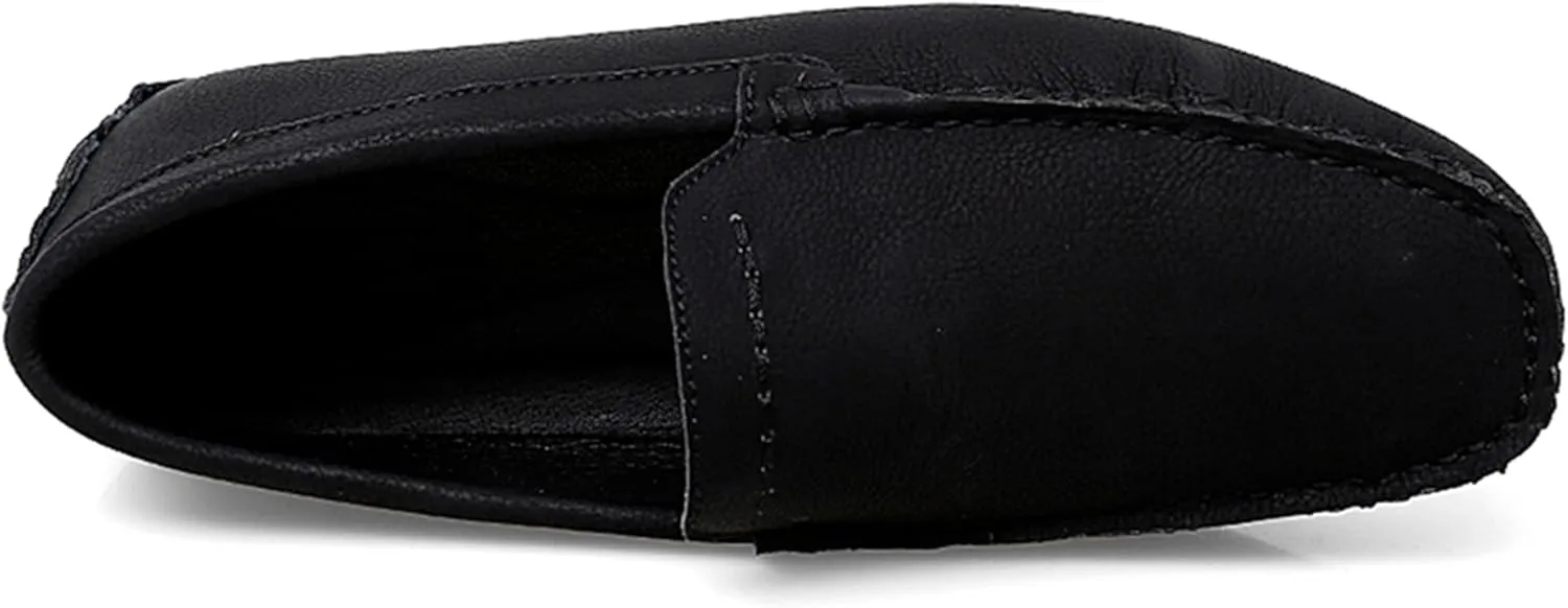 Minishion Boys Mens Comfortable Slip on Shoes Summer Penny Loafers Casual Shoes YY004