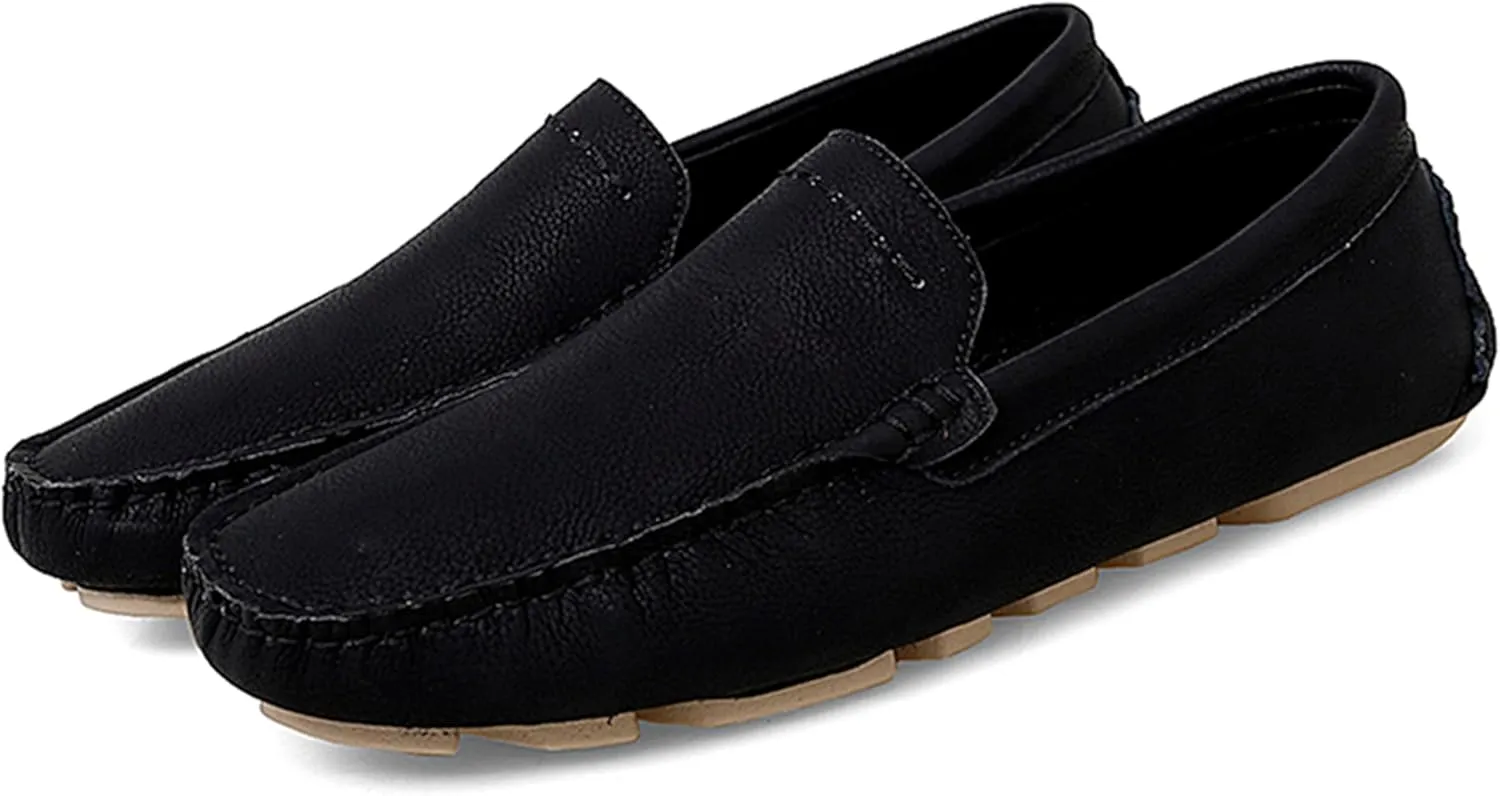 Minishion Boys Mens Comfortable Slip on Shoes Summer Penny Loafers Casual Shoes YY004