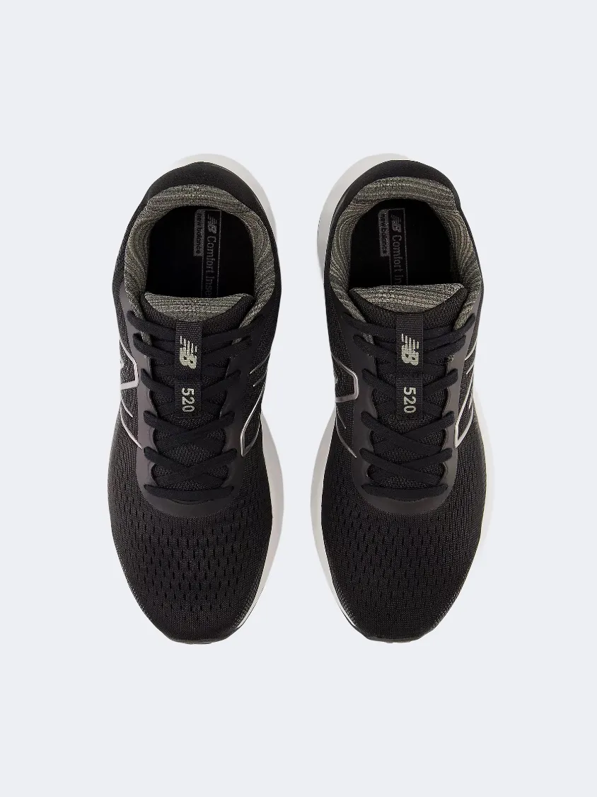 New Balance 520 Men Running Shoes Black/White