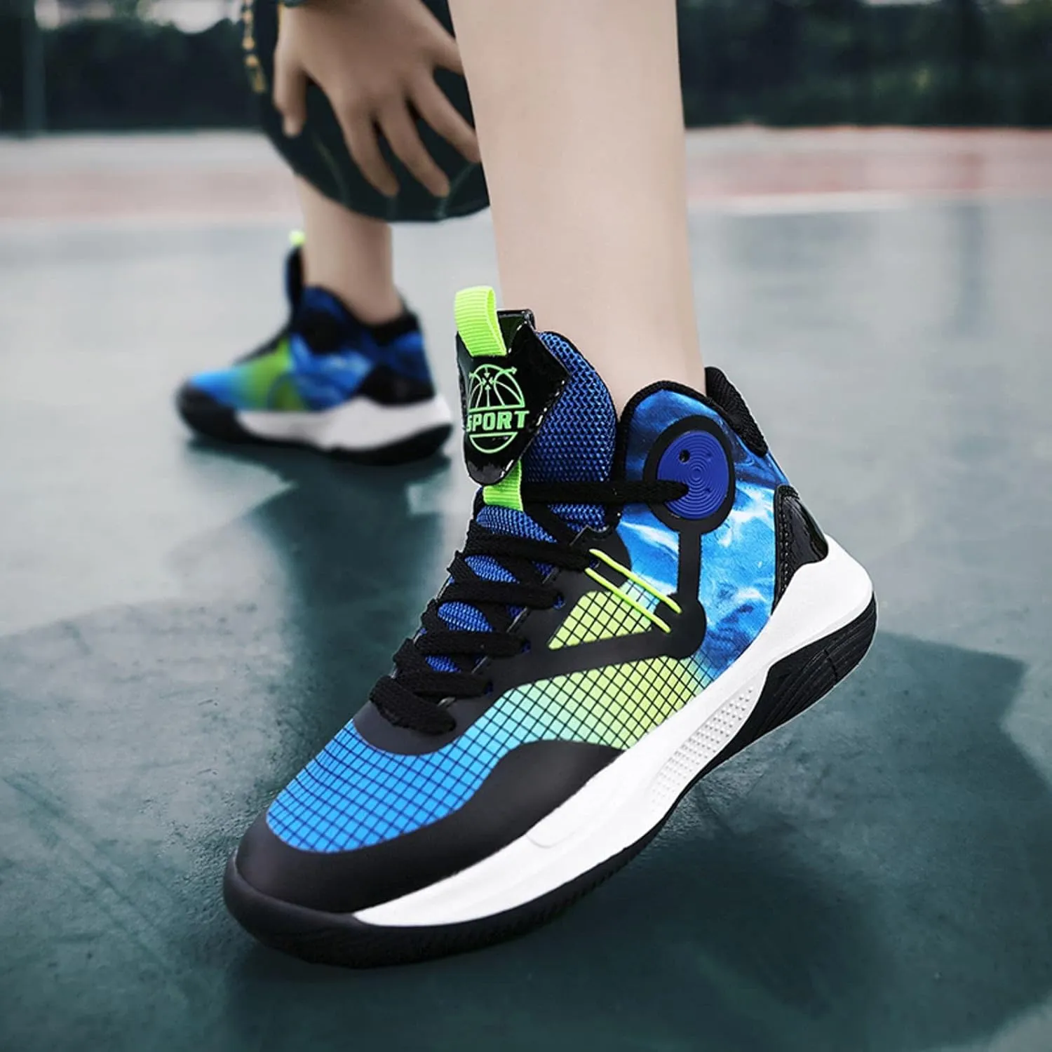 Non Slip Children's Basketball Shoes Casual Sports Shoes