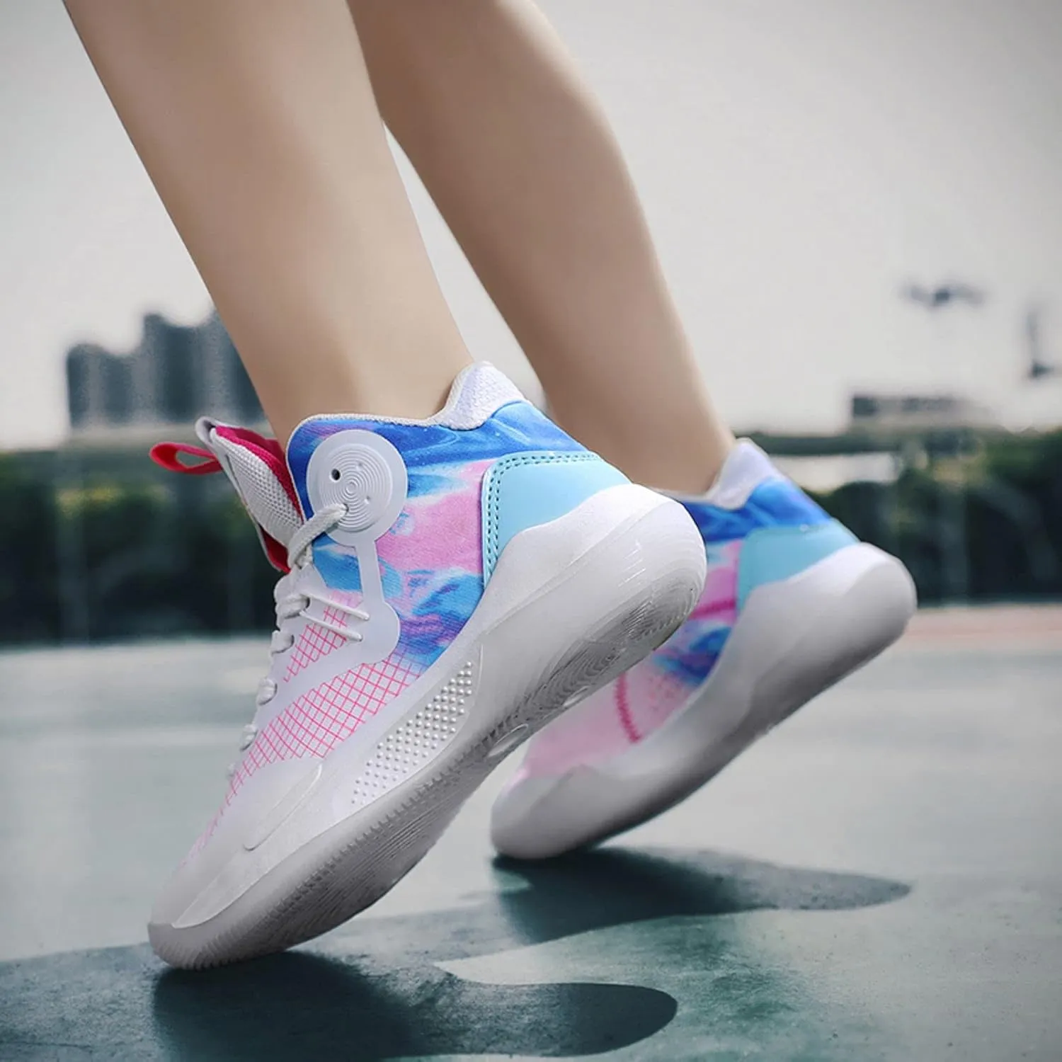 Non Slip Children's Basketball Shoes Casual Sports Shoes