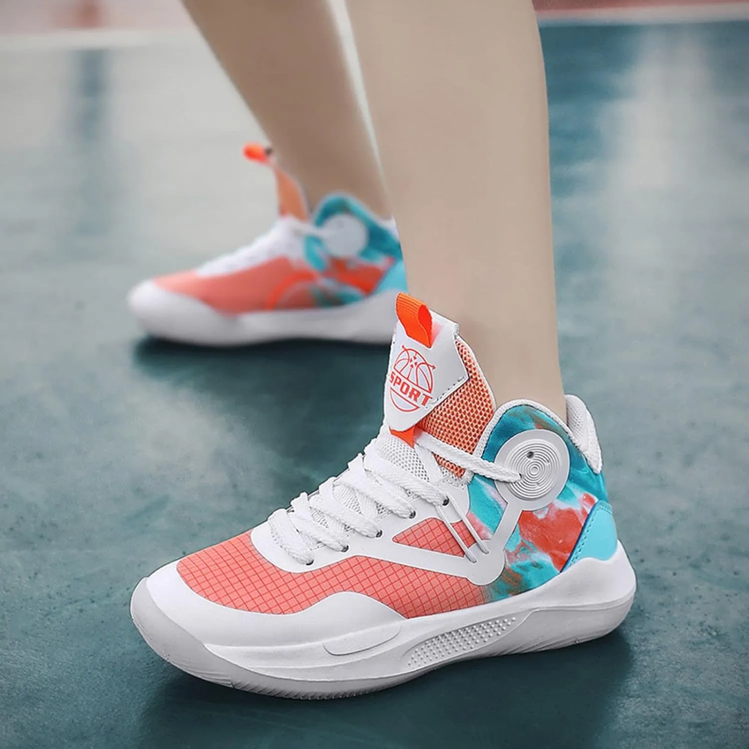 Non Slip Children's Basketball Shoes Casual Sports Shoes