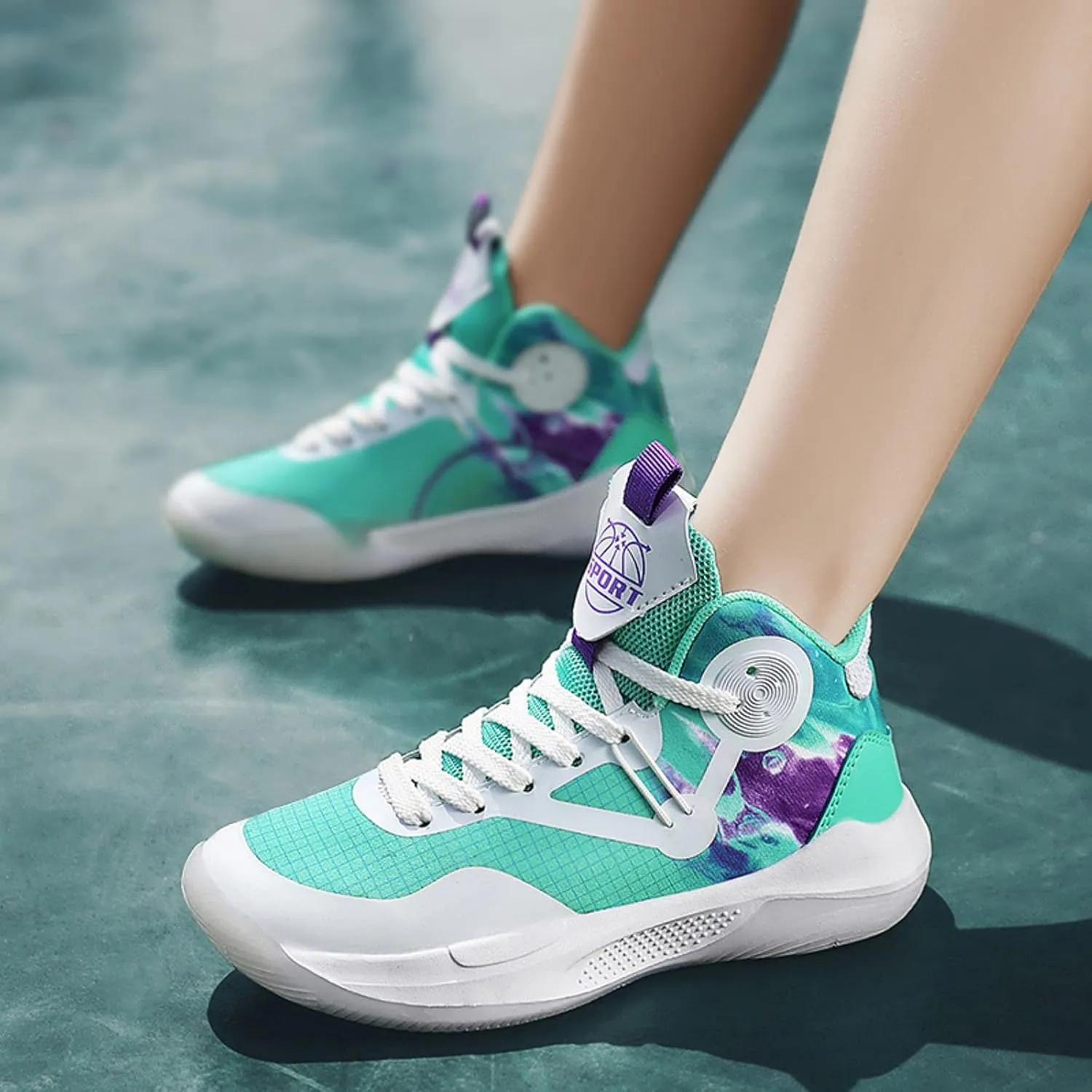 Non Slip Children's Basketball Shoes Casual Sports Shoes