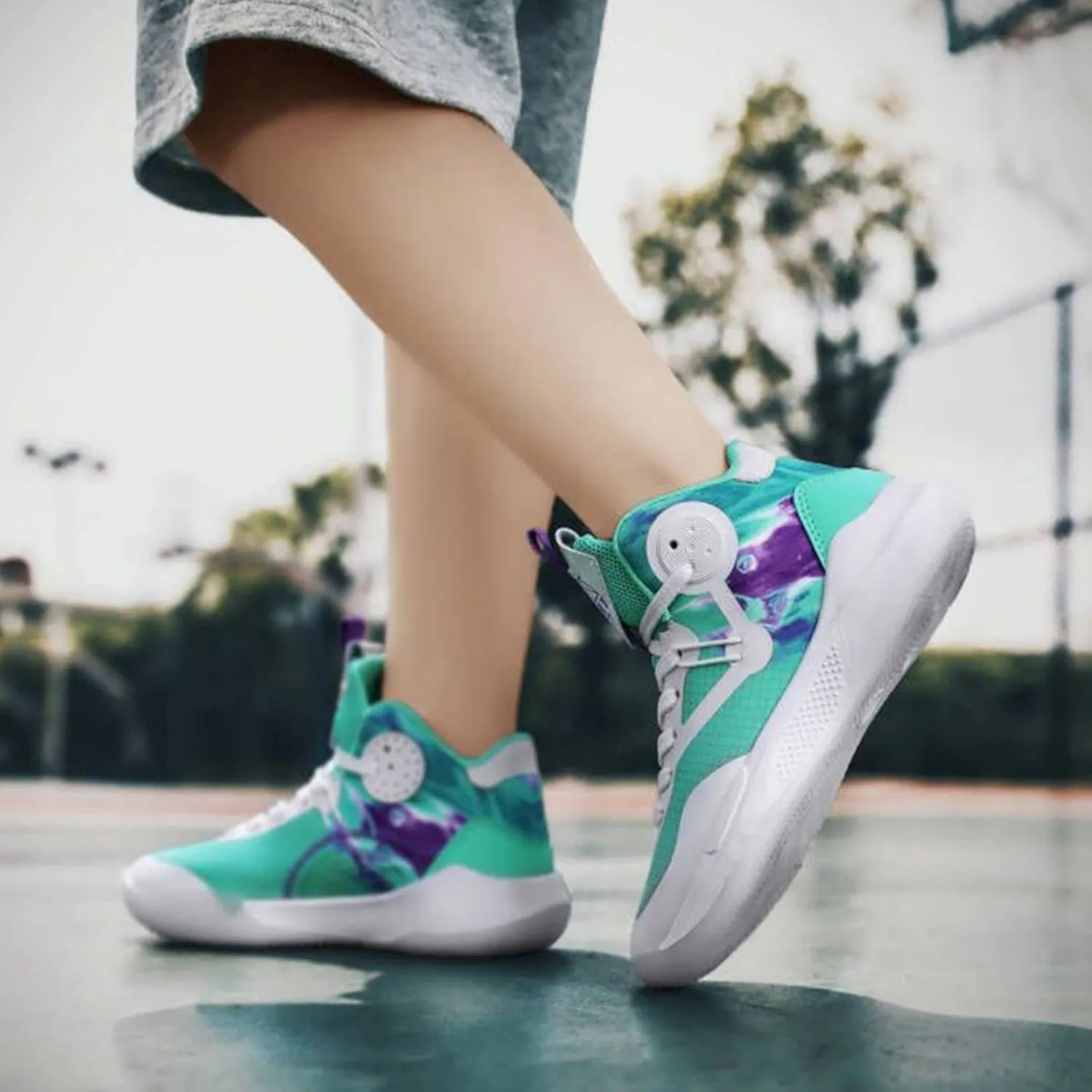 Non Slip Children's Basketball Shoes Casual Sports Shoes