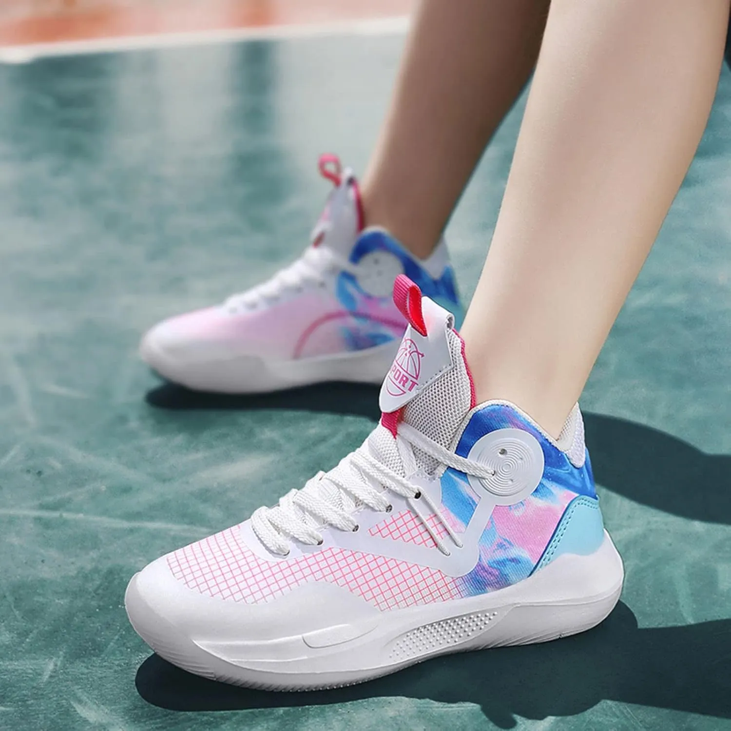 Non Slip Children's Basketball Shoes Casual Sports Shoes
