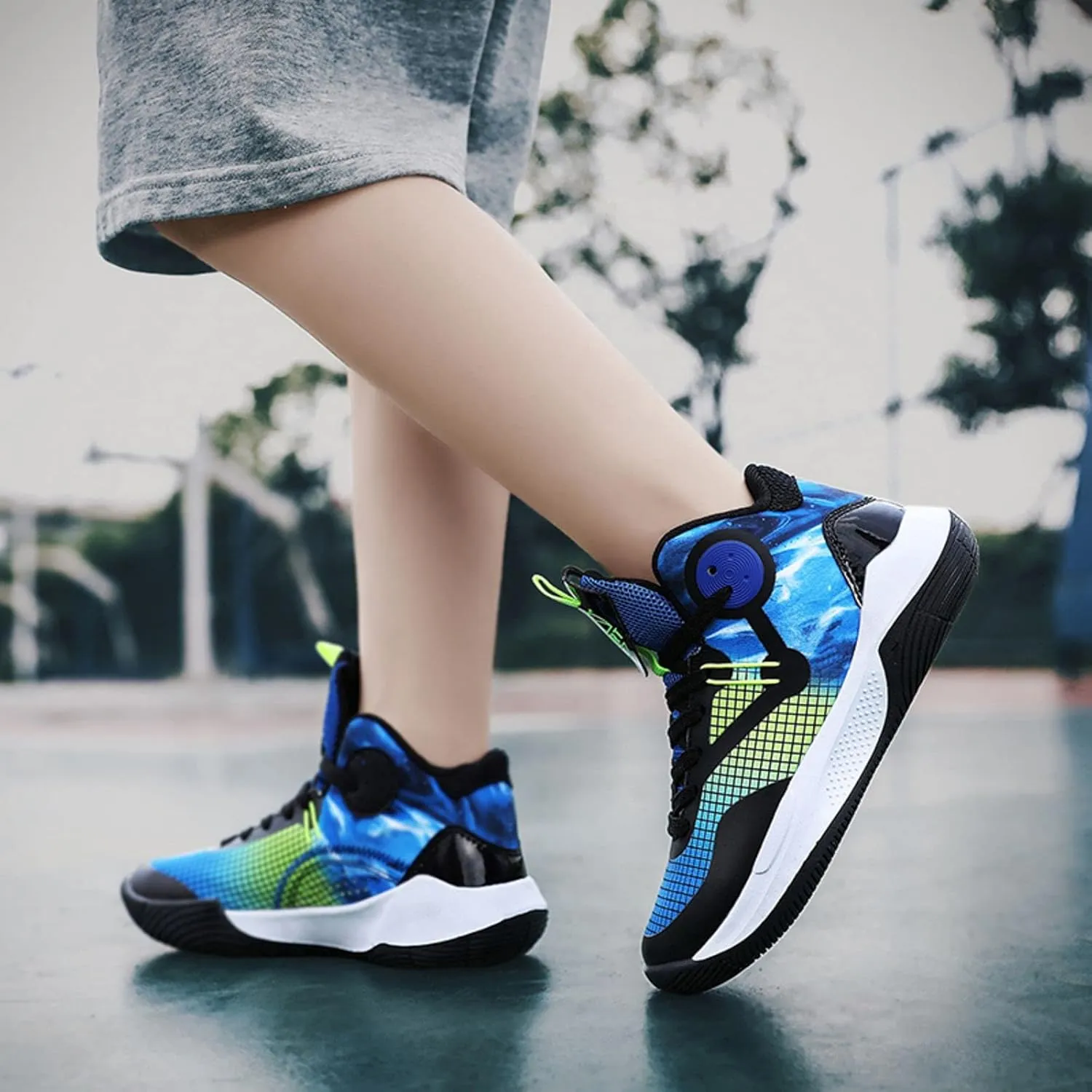 Non Slip Children's Basketball Shoes Casual Sports Shoes