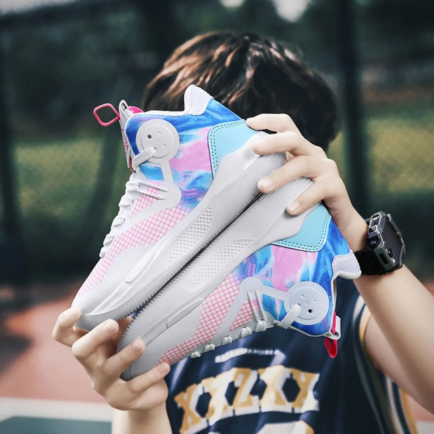 Non Slip Children's Basketball Shoes Casual Sports Shoes