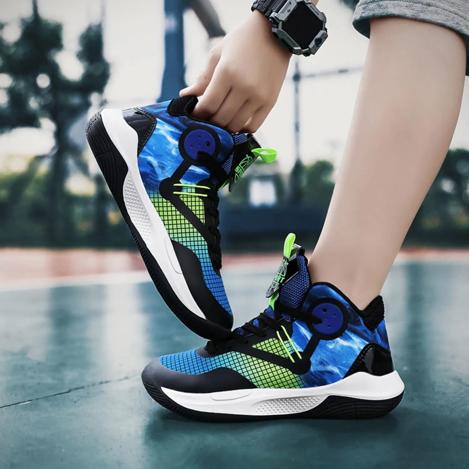 Non Slip Children's Basketball Shoes Casual Sports Shoes
