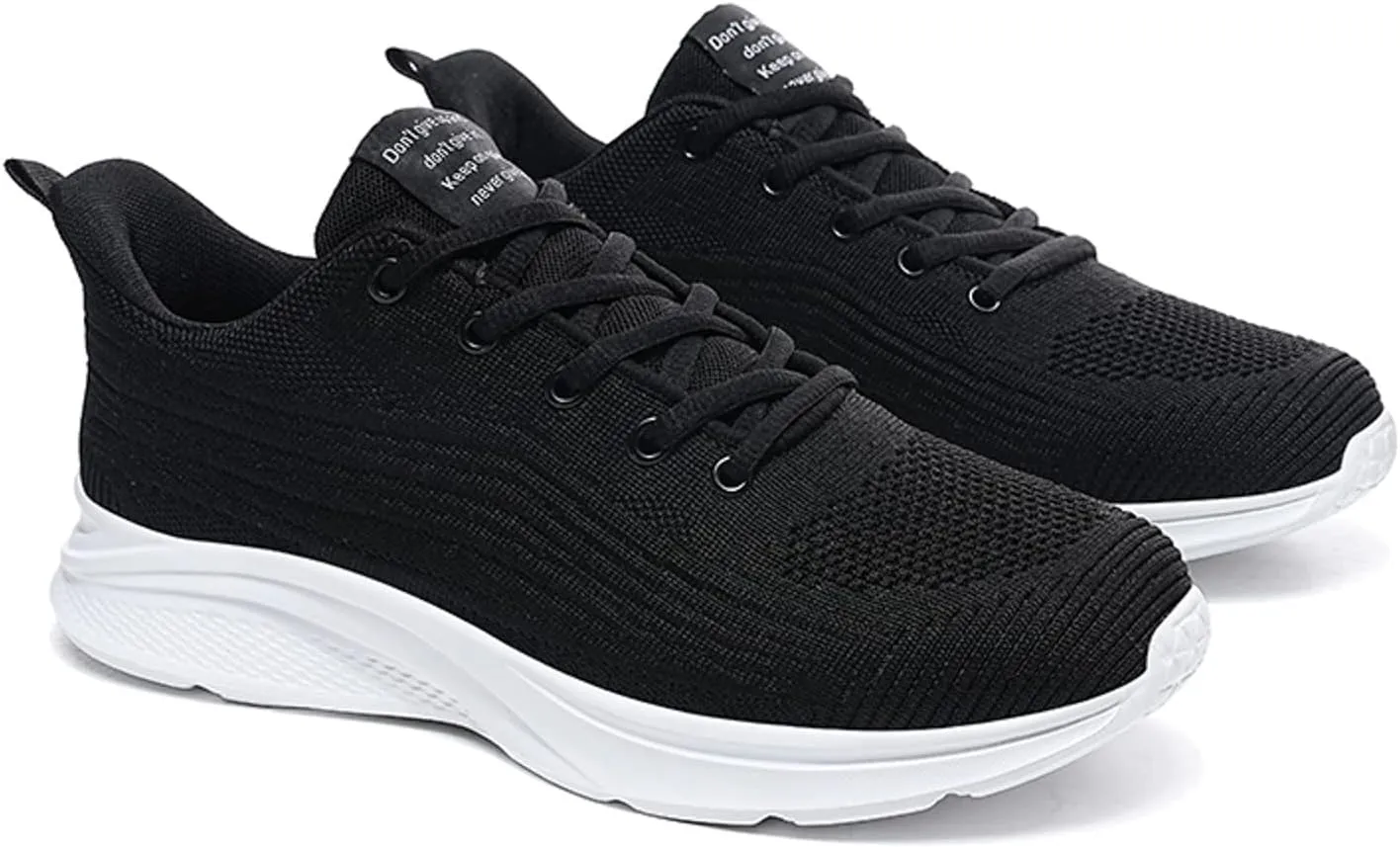 Non Slip Shoes for Men Lightweight Breathable Sneakers Comfortable Work Shoes Walking Shoes for Athletic Tennis Gym