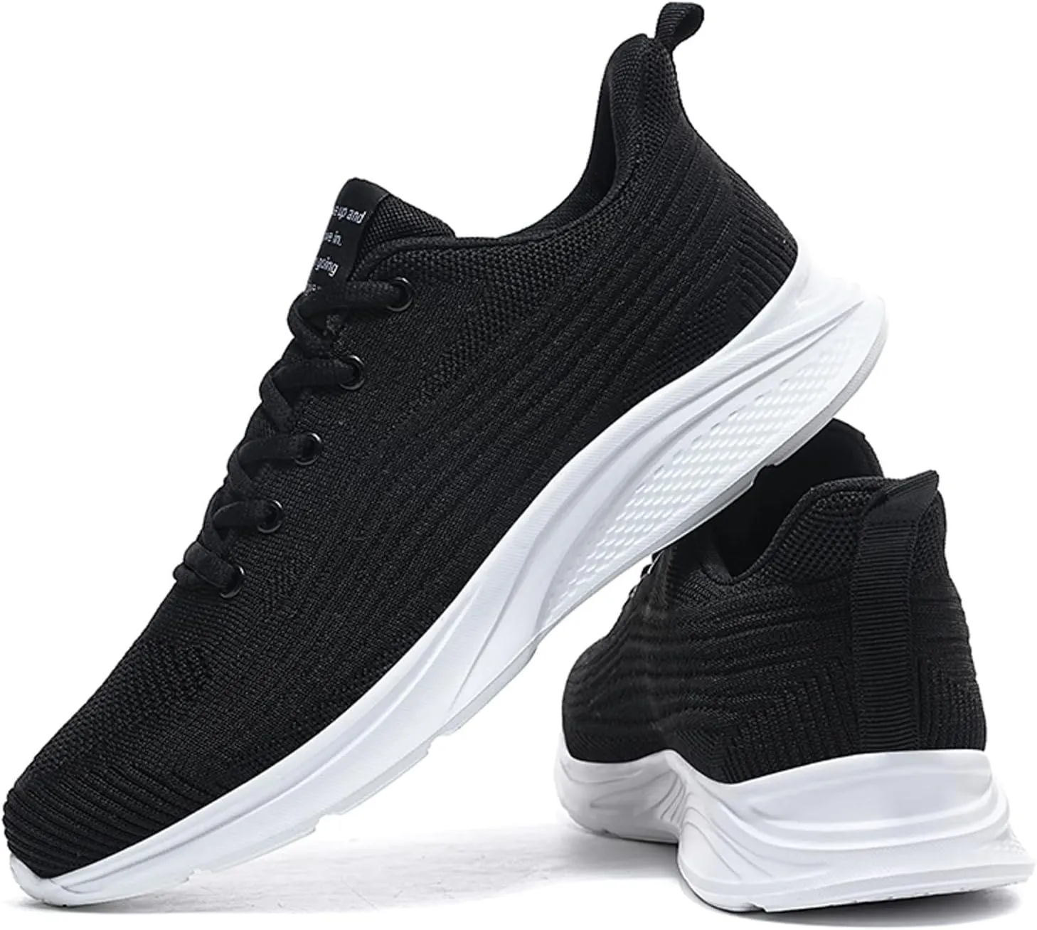 Non Slip Shoes for Men Lightweight Breathable Sneakers Comfortable Work Shoes Walking Shoes for Athletic Tennis Gym