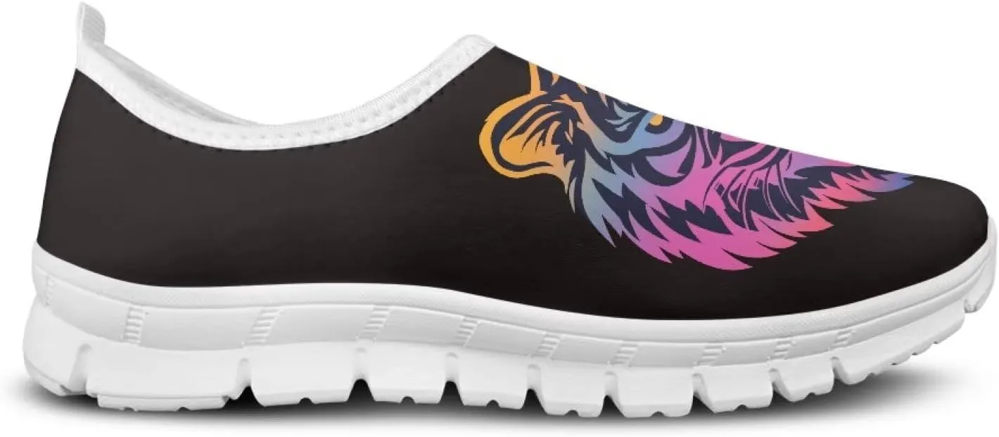 Non Slip Shoes for Men Lightweight Running Sneaker Laceless Design