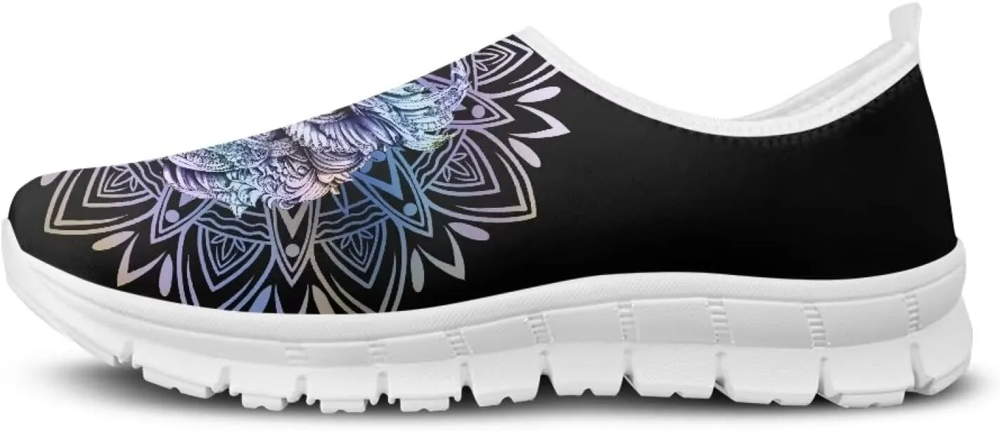 Non Slip Shoes for Men Lightweight Running Sneaker Laceless Design