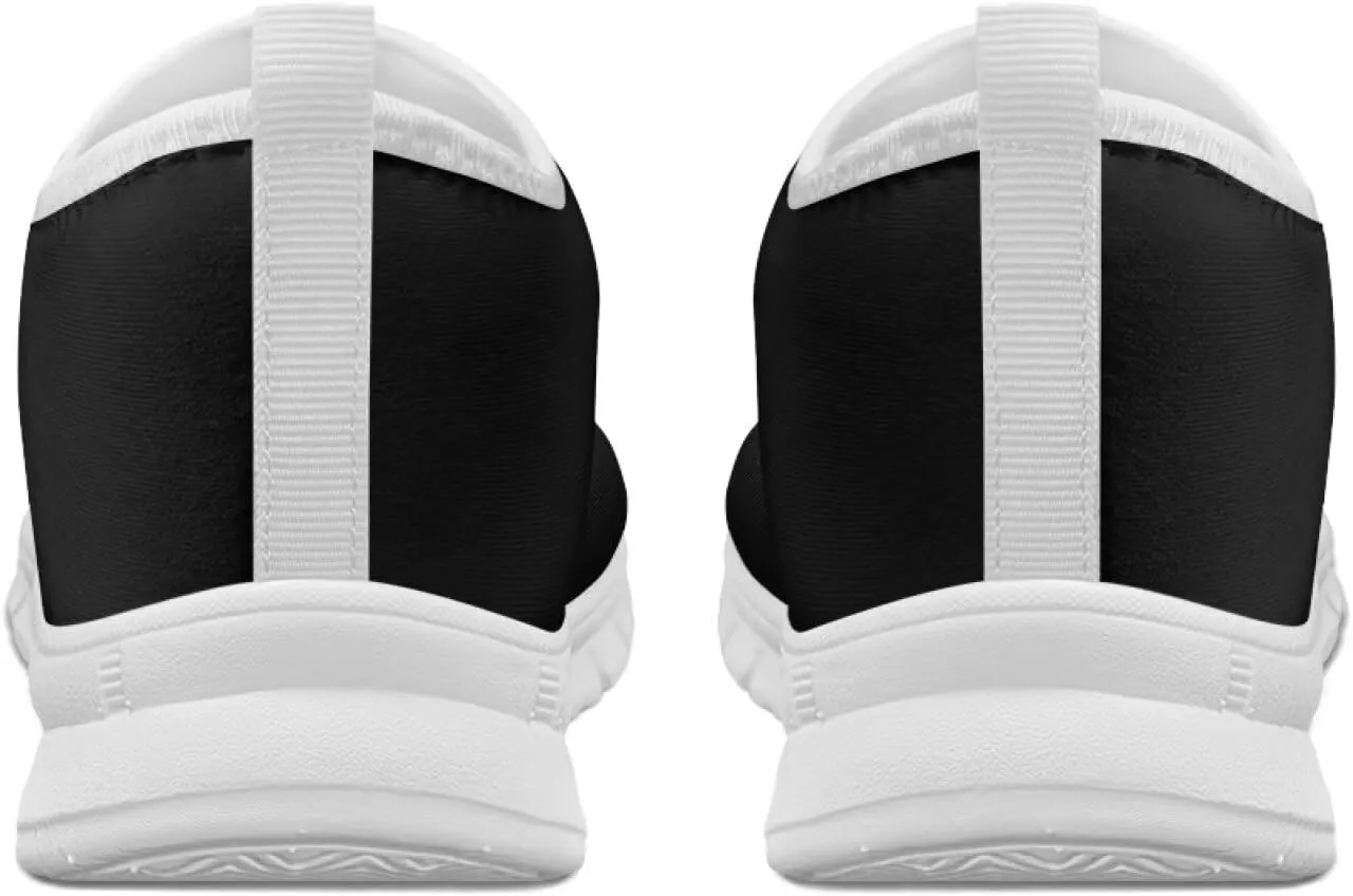 Non Slip Shoes for Men Lightweight Running Sneaker Laceless Design