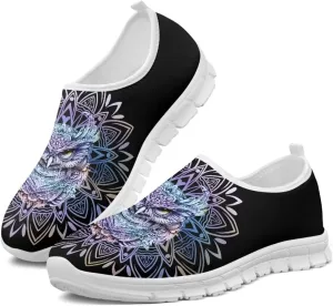 Non Slip Shoes for Men Lightweight Running Sneaker Laceless Design