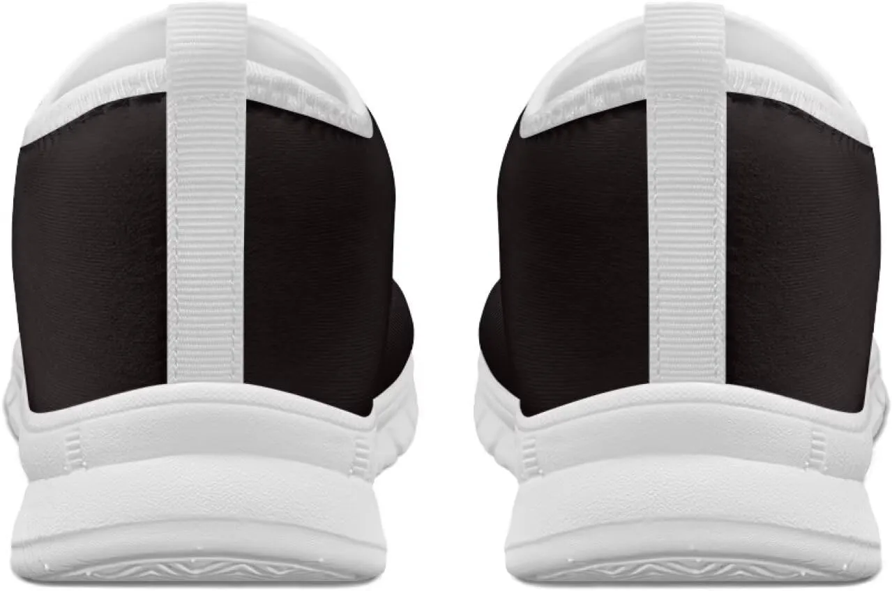 Non Slip Shoes for Men Lightweight Running Sneaker Laceless Design