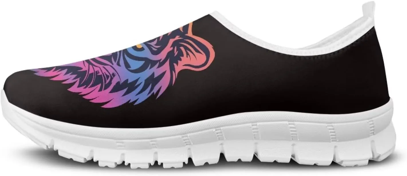 Non Slip Shoes for Men Lightweight Running Sneaker Laceless Design