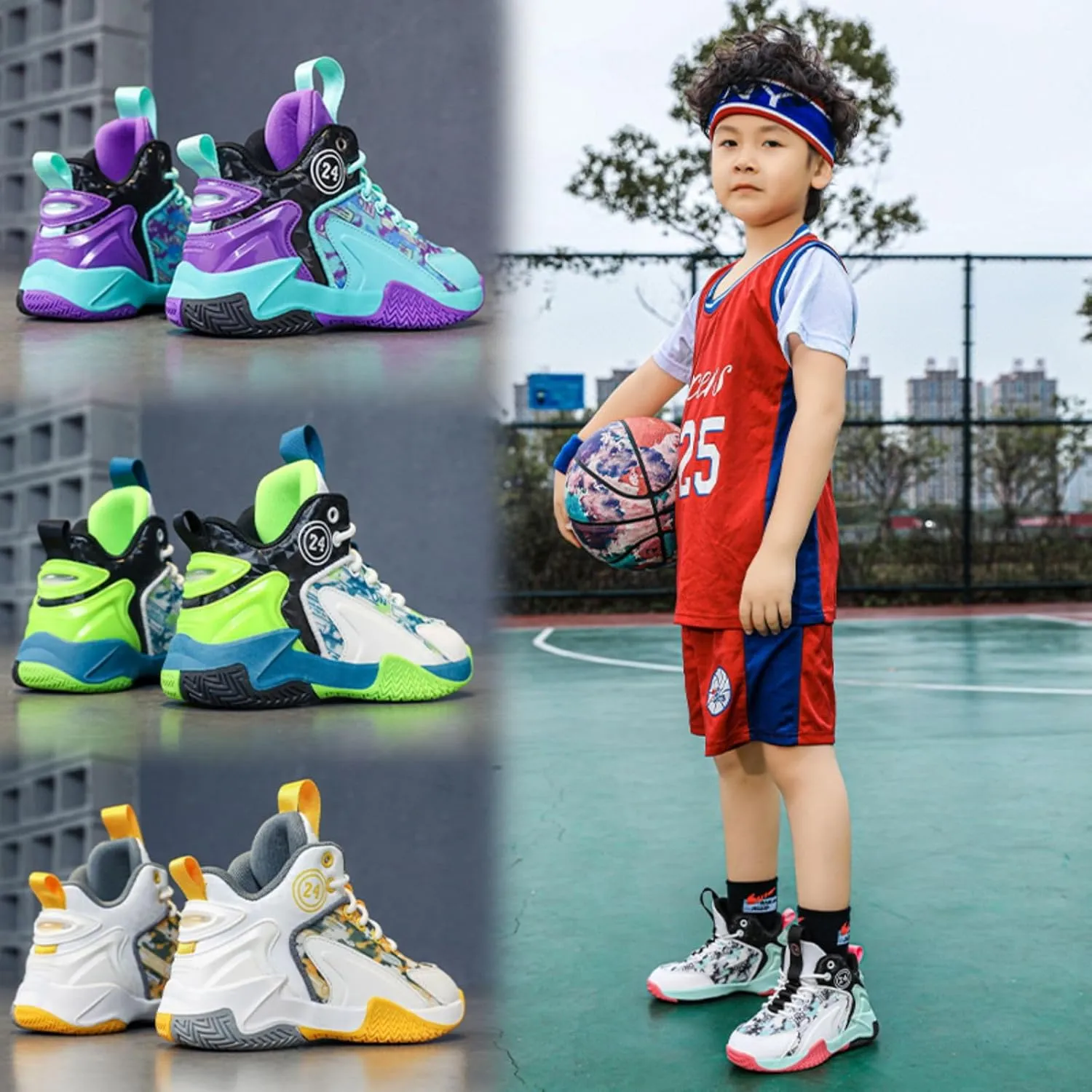 Non Slip wear-Resistant Sports Basketball Shoes
