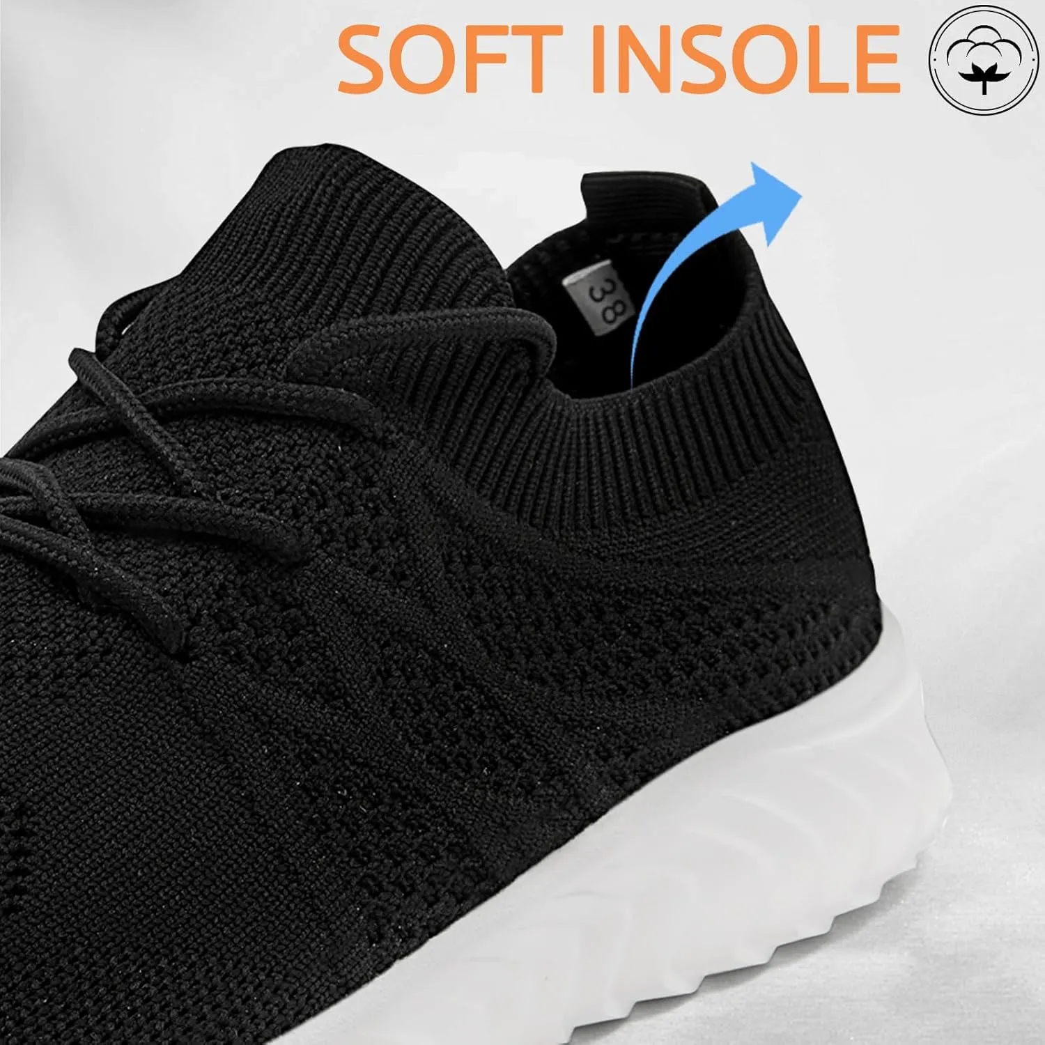 Oltyutc Women Running Walking Shoes Lightweight Tennis Shoes Mesh Gym Workout Sneakers
