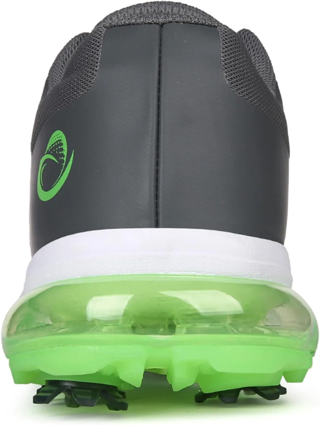ONAIC Waterproof Golf Shoes Men Wide Spiked Golf Training Non-Slip Lace-Up Walking Footwears