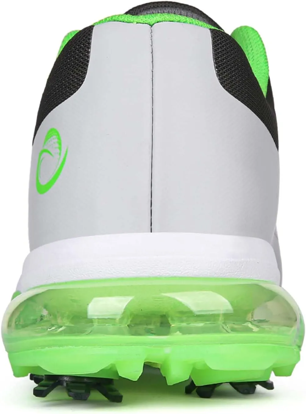 ONAIC Waterproof Golf Shoes Men Wide Spiked Golf Training Non-Slip Lace-Up Walking Footwears