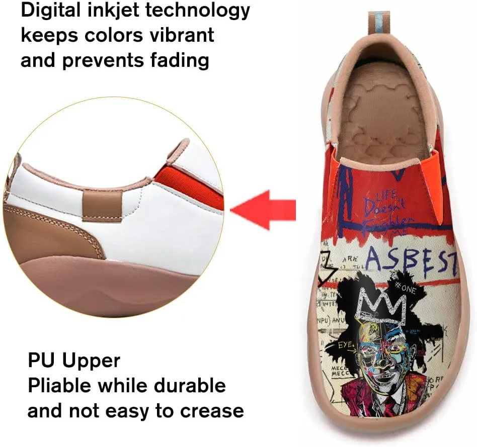 Onehorse Girls Sneakers Boys Slip-Ons Kids Loafers Painted Travel Shoes