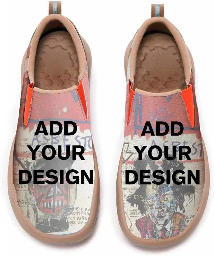 Onehorse Girls Sneakers Boys Slip-Ons Kids Loafers Painted Travel Shoes