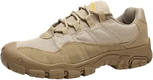 Outdoor Men's Hiking Shoes Waterproof Breathable Tactical Combat Military Boots Desert Training Sneakers