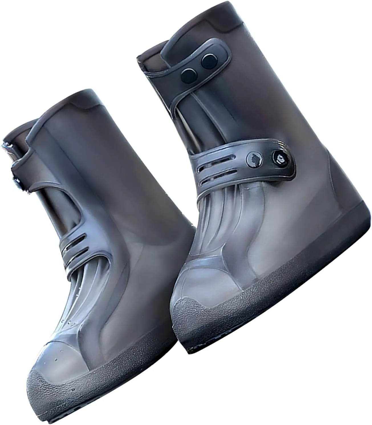 Ozgkee Waterproof Silicone Rain Boot Cover, Non-Slip, Comfortable, Non-Slip, Thickened Outdoor Rain Shoe Covers for Men and Women, for Fishing, Hunting